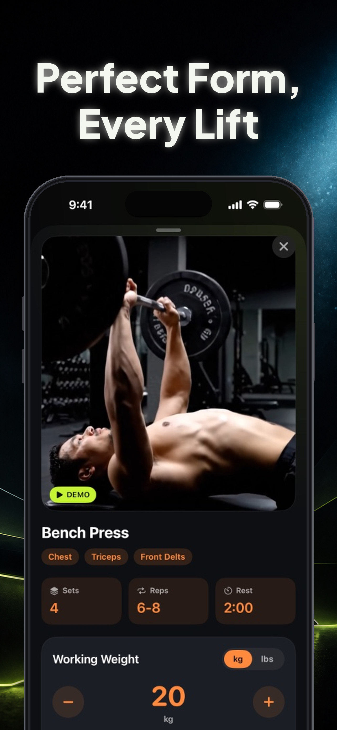 Pulse Fitness: AI Gym & Meals screenshot 4