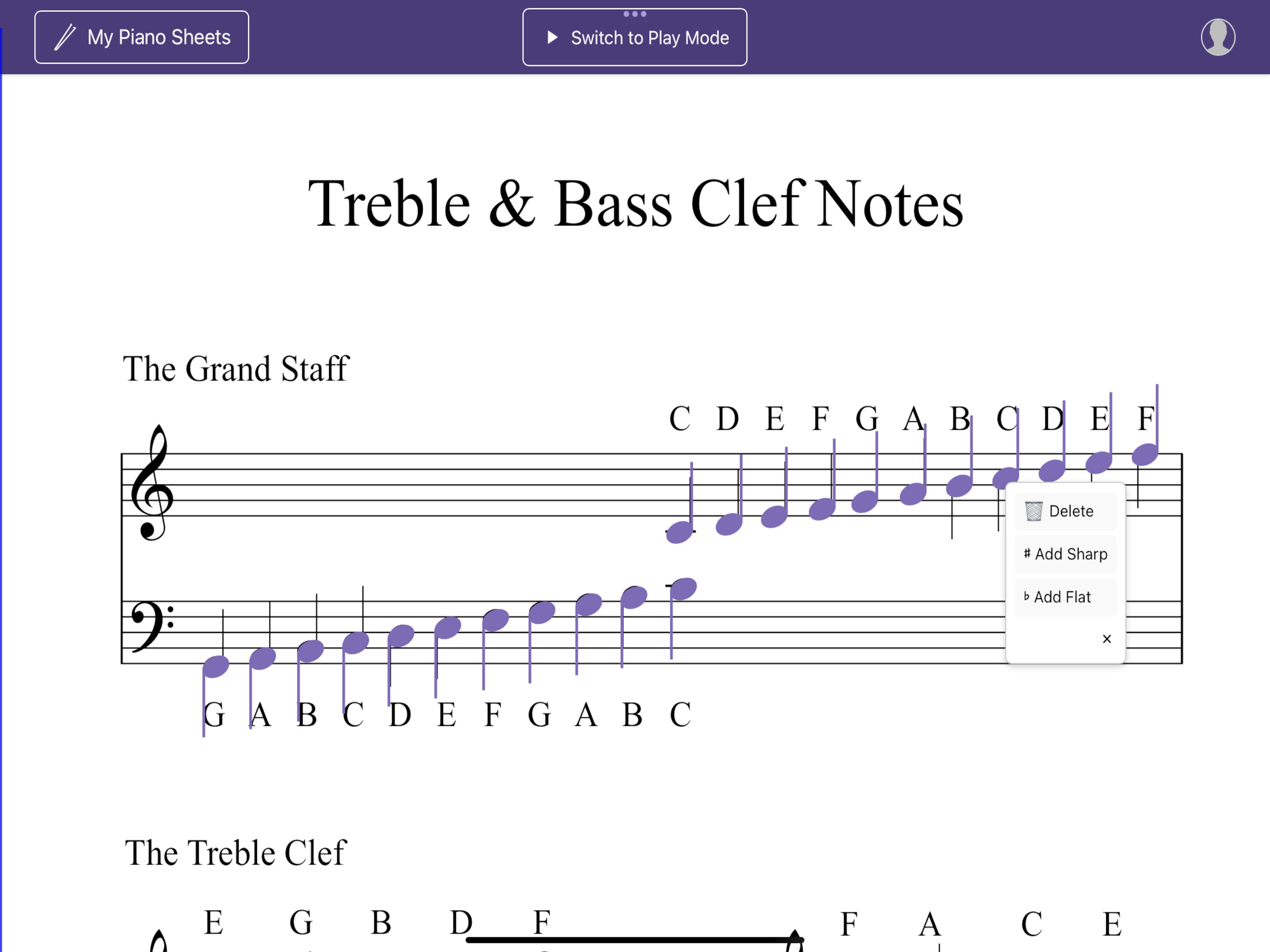 MyPianoSheets