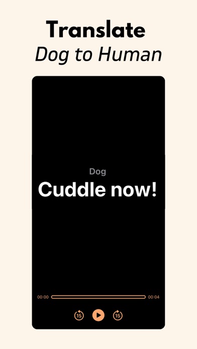 Dog Translator: Talk to Dogs Screenshot