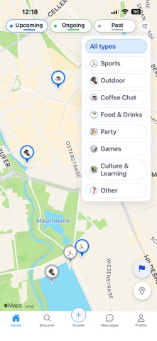 MapSpoto – Local Events iPhone screenshot