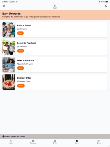 Fruiggie Rewards iPad screenshot