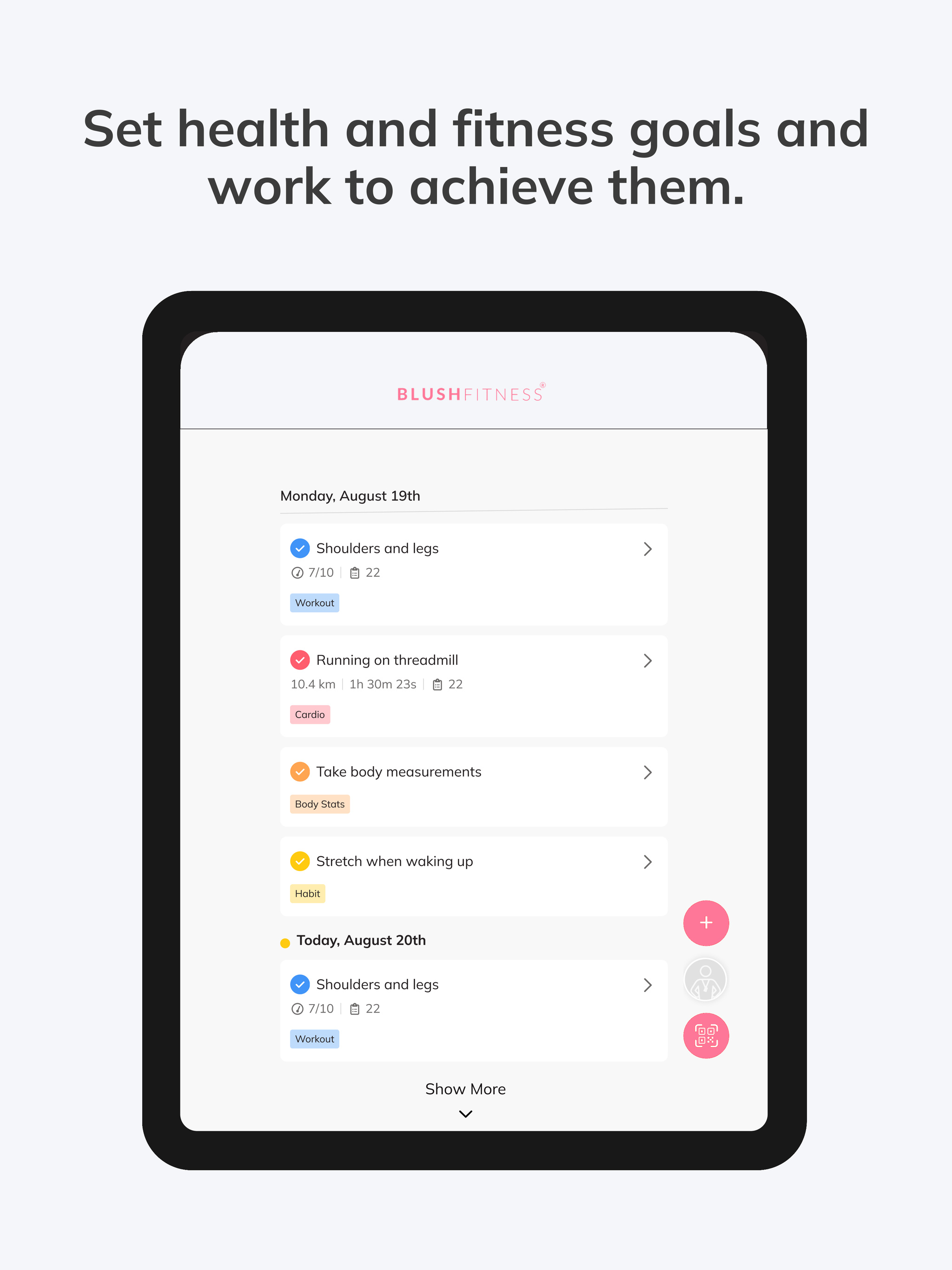 BLUSH FITNESS Virtual screenshot 14