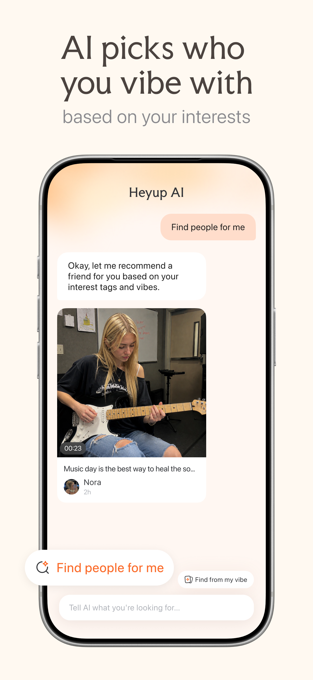 Heyup: Meet Your Vibe screenshot 3