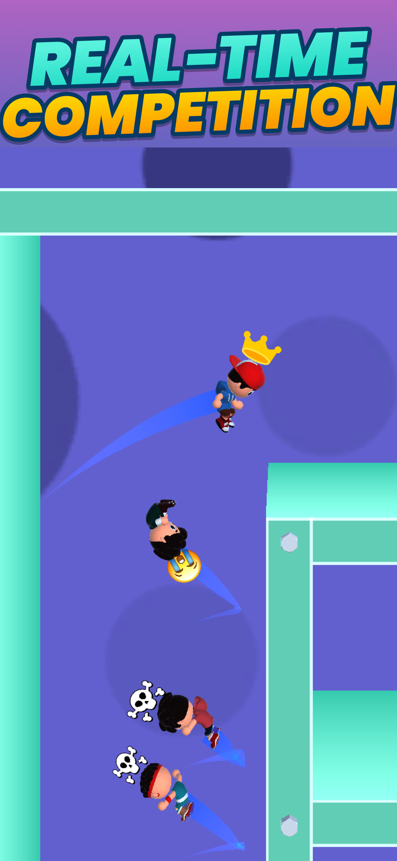 3D Parkour Run Race screenshot 3