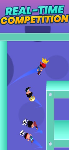 3D Parkour Run Race iPhone screenshot