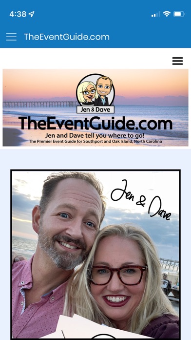 TheEventGuide.com Screenshot
