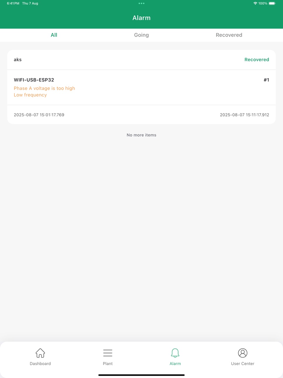 iPad screenshot