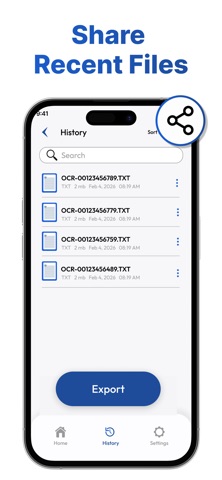 Handwriting to Text Scan - OCR iPhone screenshot