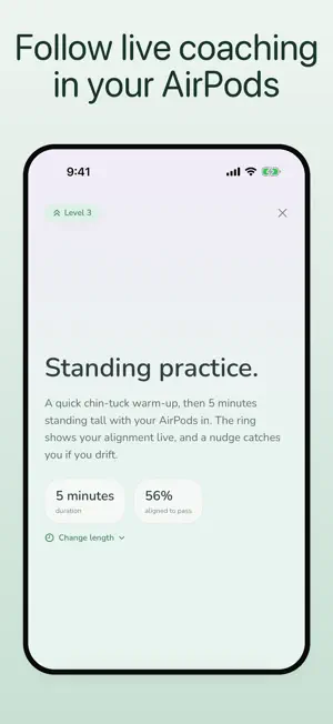 Desk Reset: Posture Practice screenshot 2