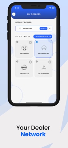 My Dealer Customer App iPhone screenshot
