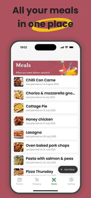 ForkCast - Meal & Grocery Plan screenshot 2