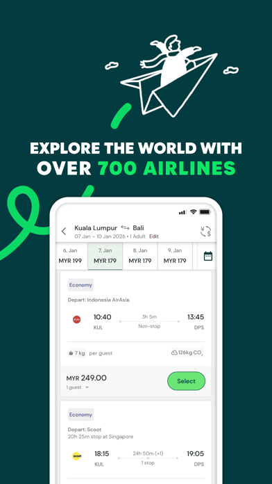 AirAsia MOVE: Flights & Hotels screenshot 2