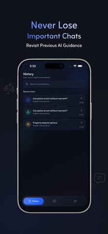 NyayMitra : AI Legal Help iPhone screenshot