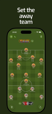 Button Lineups screenshot