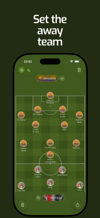 Button Lineups Screenshot 2 of 10