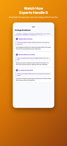 EQ Trainer — AI Talk Coach iPhone screenshot