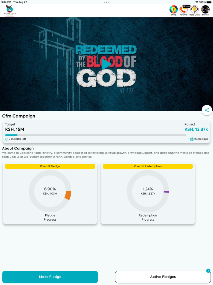 Capstone Faith Ministry