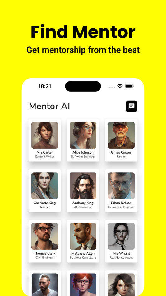 #1. Mentor Find AI: Learn Mentor (iOS) 由: Berke Kurnaz
