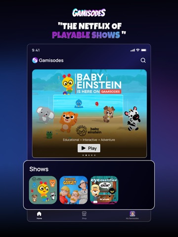 Gamisodes iPad screenshot