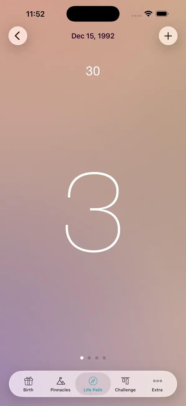 Screenshot #1 pour LifeCode - Numerology analyzer