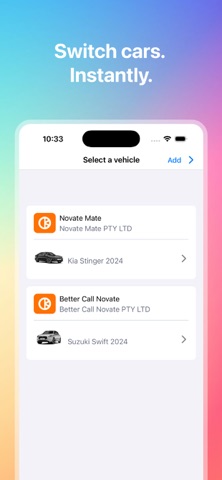 Novated Driver screenshot