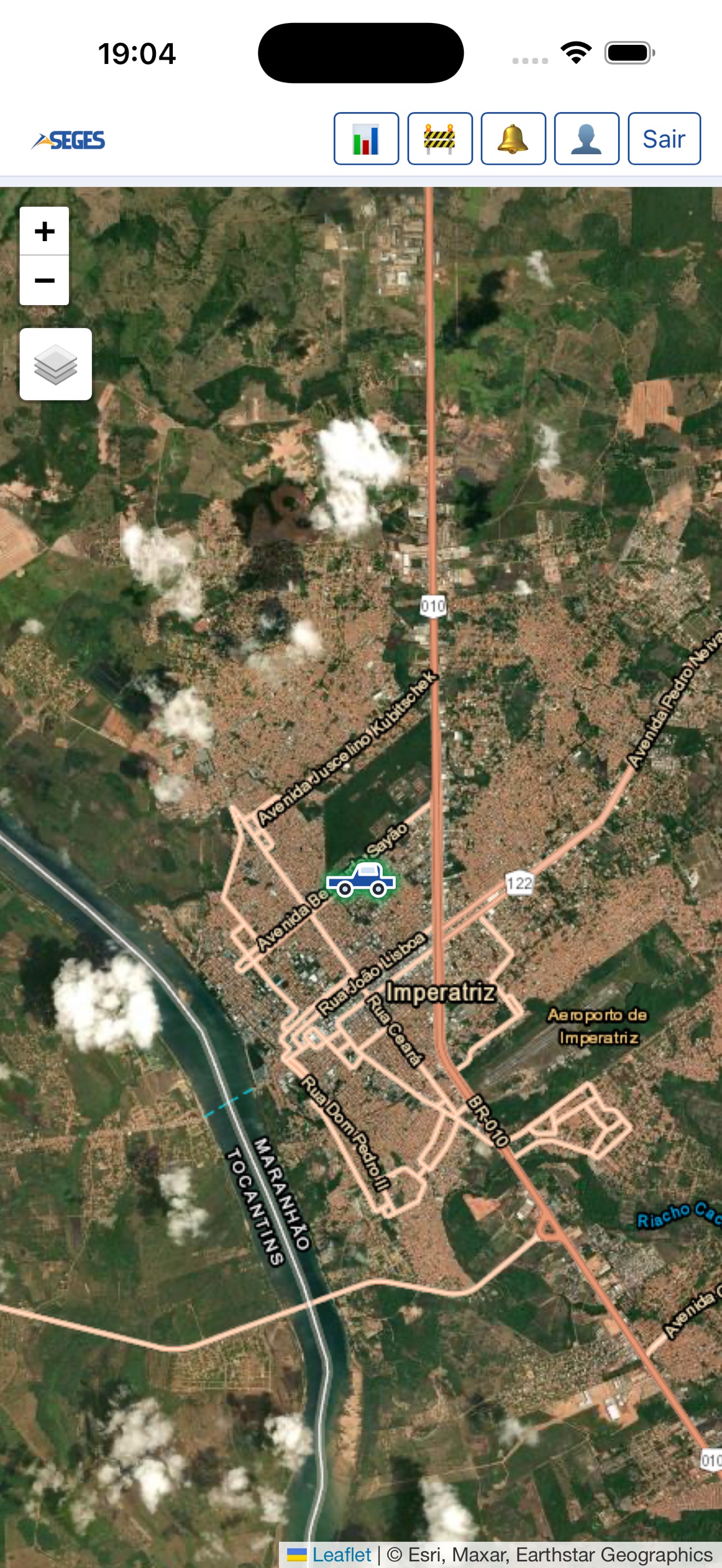 Screenshot 2 of SEGES Rastreamento