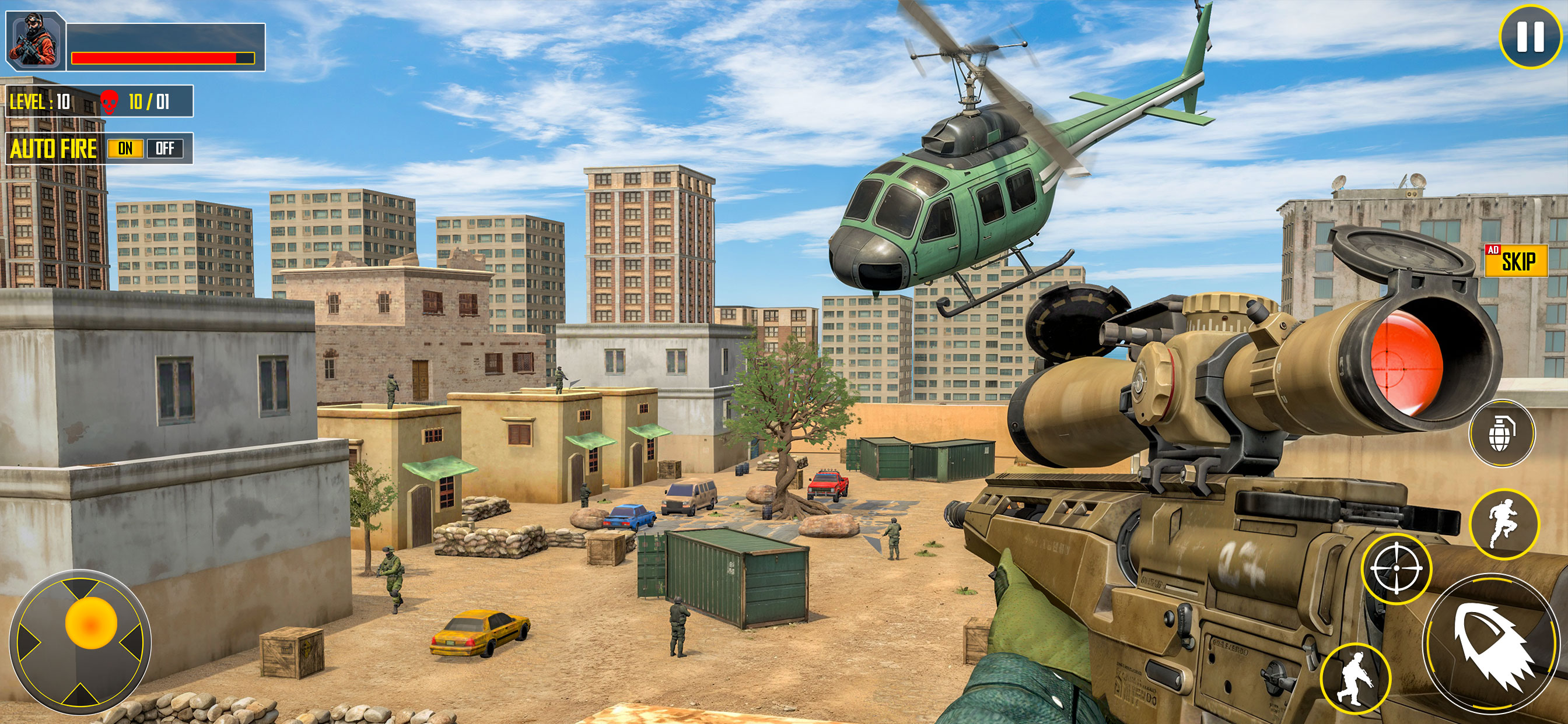 Desert Mission Gun Fight 3D screenshot 3