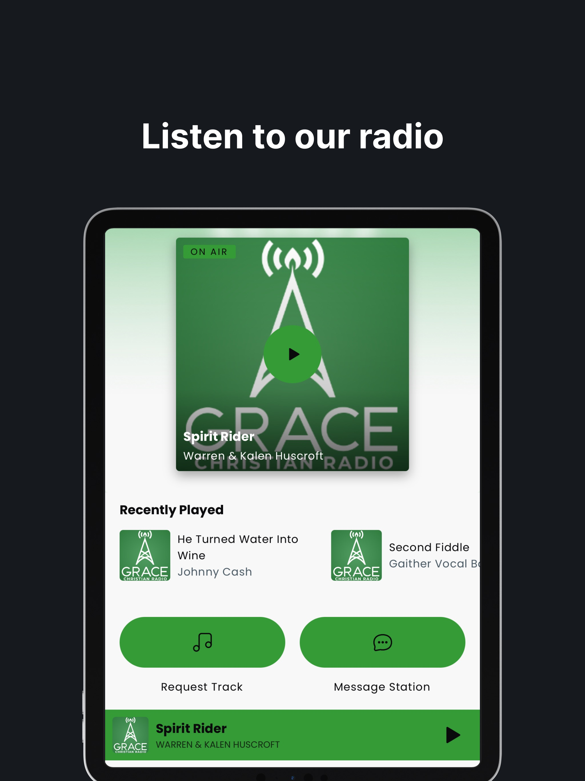 Grace Christian Radio screenshot 4