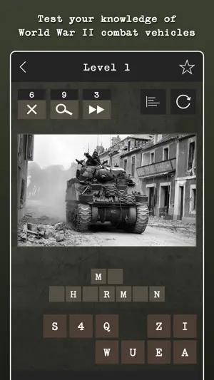 Guess the World War II Tank screenshot 1