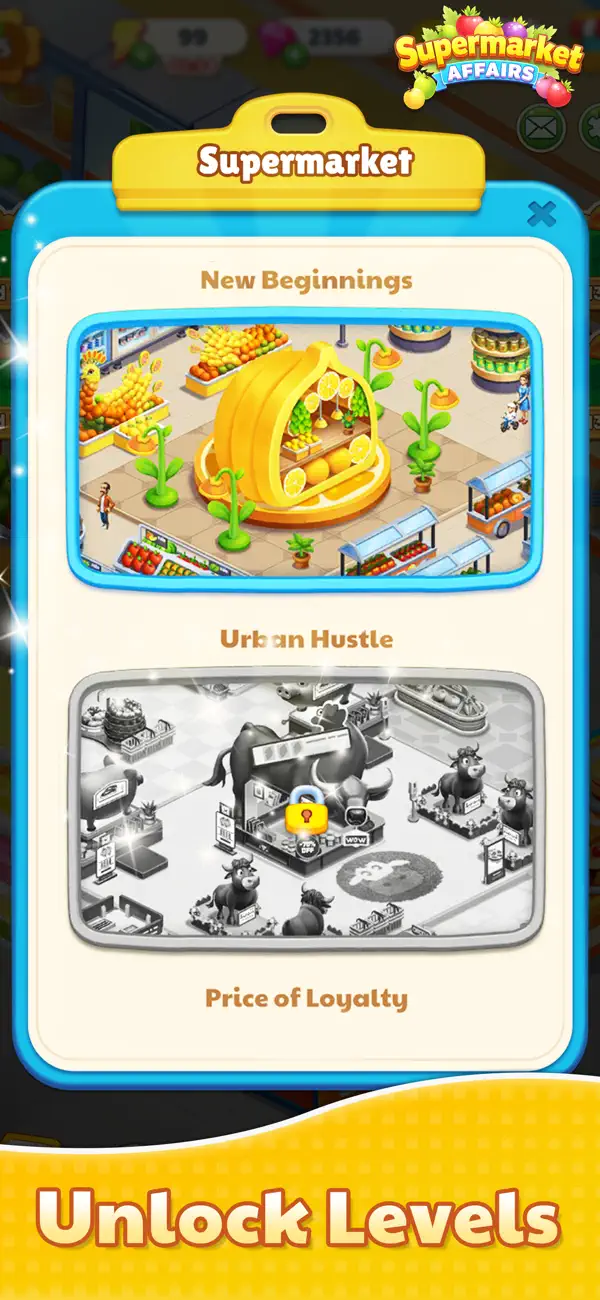 #4. Supermarket Affairs - Merge (iOS) Przez: Potato Play Pte. Ltd.