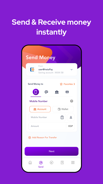 InstaPay Egypt Screenshot