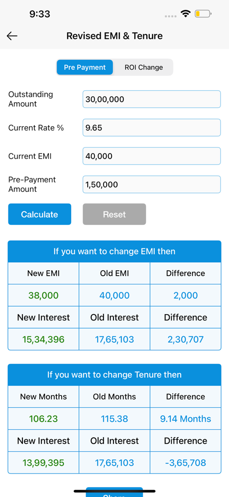 EMI Calculator : Loan Manager screenshot 5