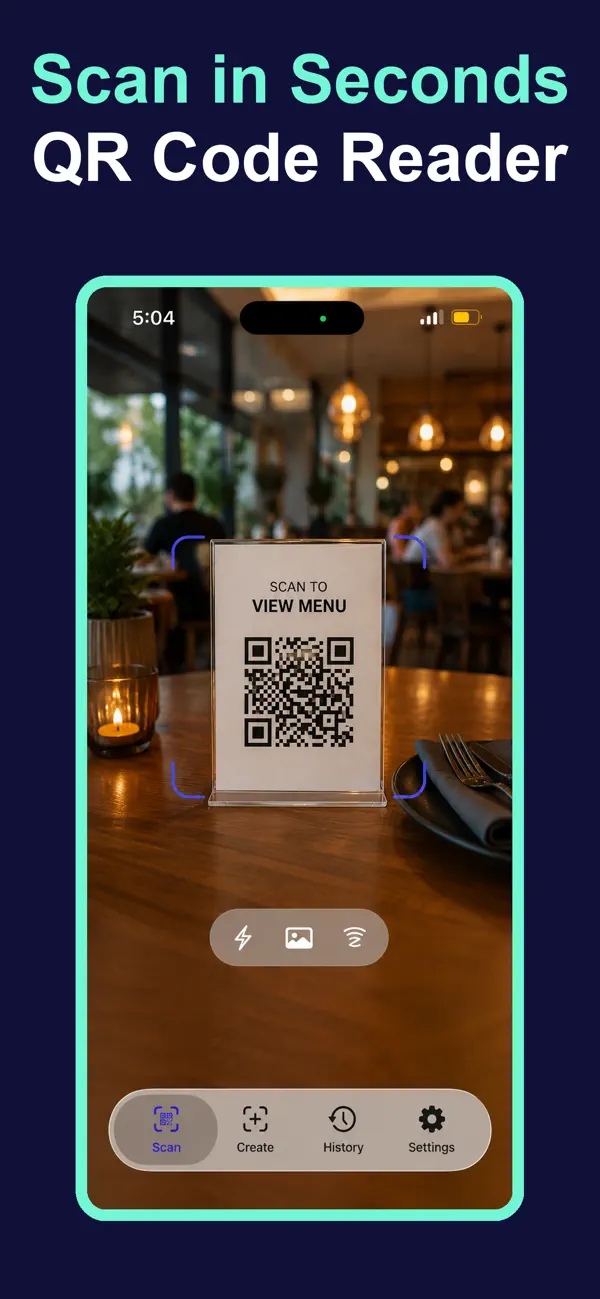 Screenshot #2 pour QR Code Reader :: Barcode Scan