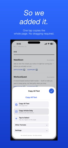 App screenshot