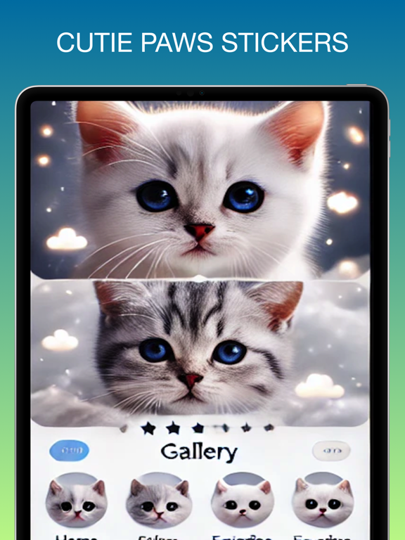 Screenshot #6 pour Cutie Paws Emotes & Stickers