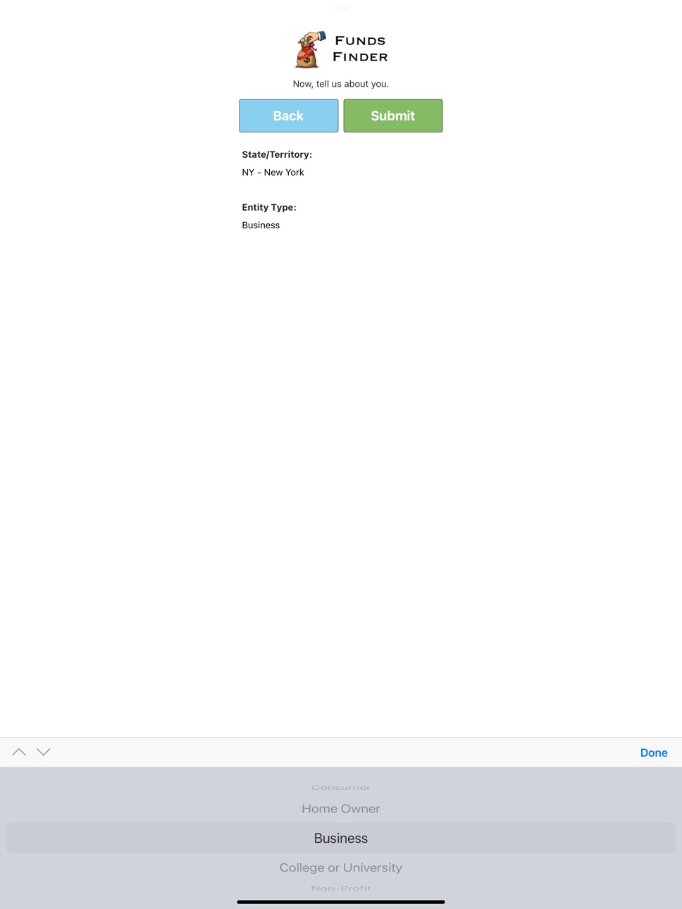 iPad screenshot