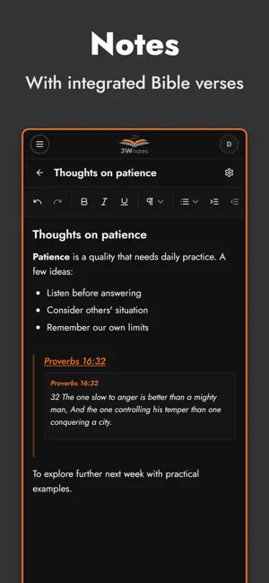 JW Notes Theocratic Notes screenshot 1