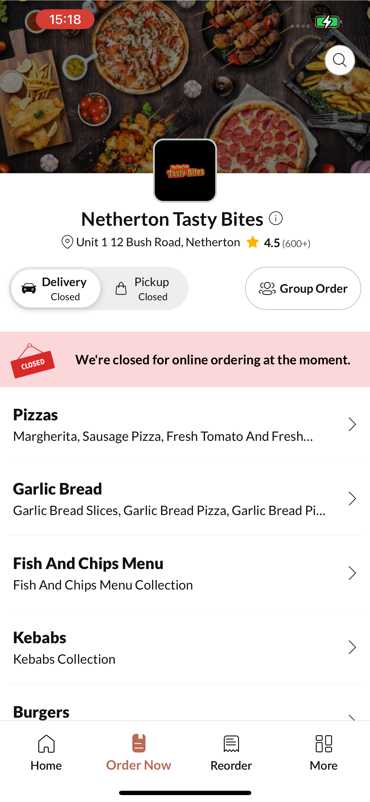 Netherton Tasty Bites. screenshot 2