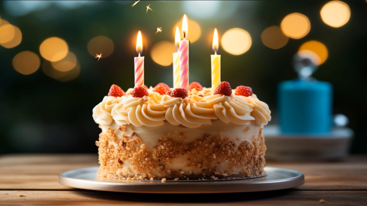 Screenshot #2 pour Happy Birthday Screensaver