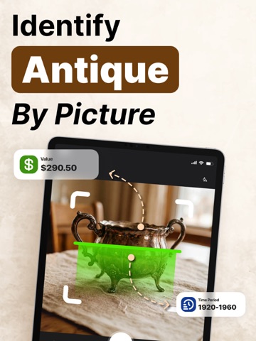 Antique Identifier By Snap iPad screenshot