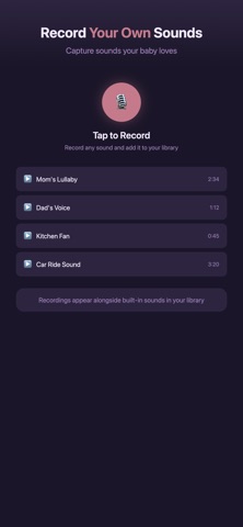 Dreamy Baby Sleep Sounds screenshot