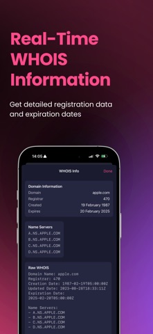 Nameradar: Domain Search screenshot