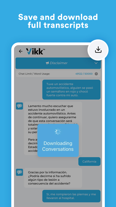 Vikk - AI Lawyer & Legal Help Screenshot