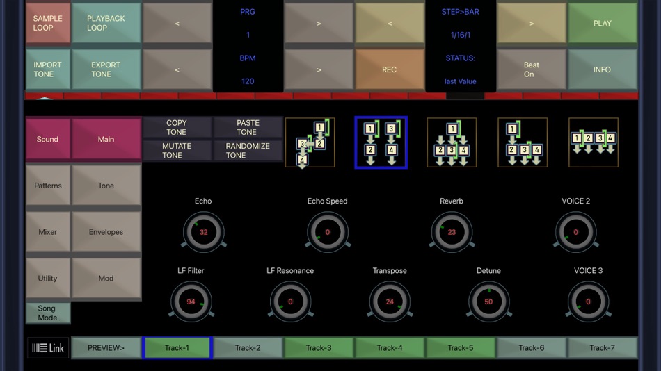 #1. 7XDXFM 4OP FM Loop Maker (iOS) 由: Rob Wilmot