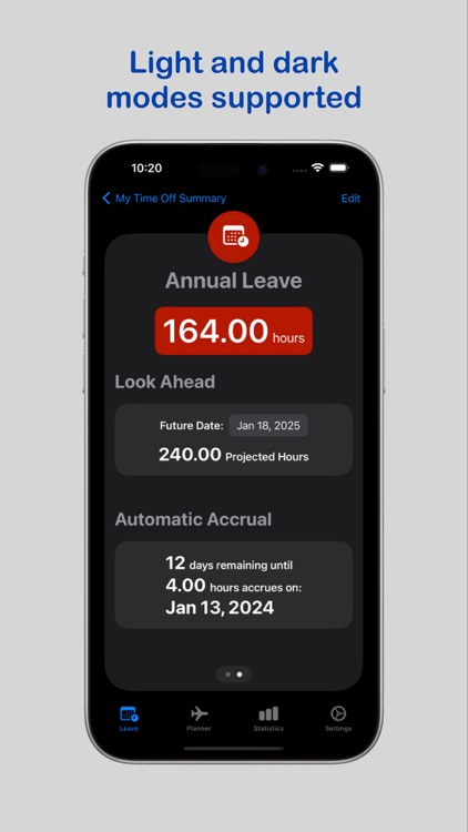 My Time Off Tracker 2