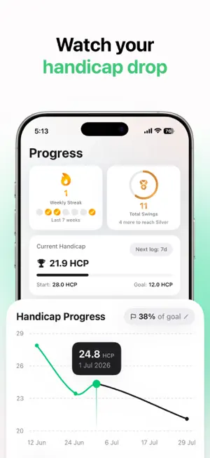SwingSnap: Golf Swing Analyzer screenshot 4