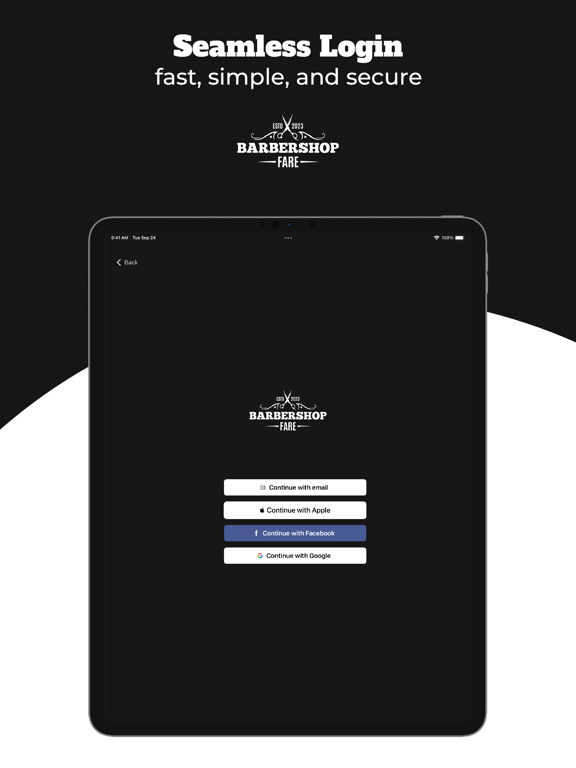 Fare The Barber app screenshot 3
