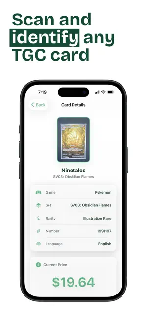 TCG card scanner: Collector screenshot 2