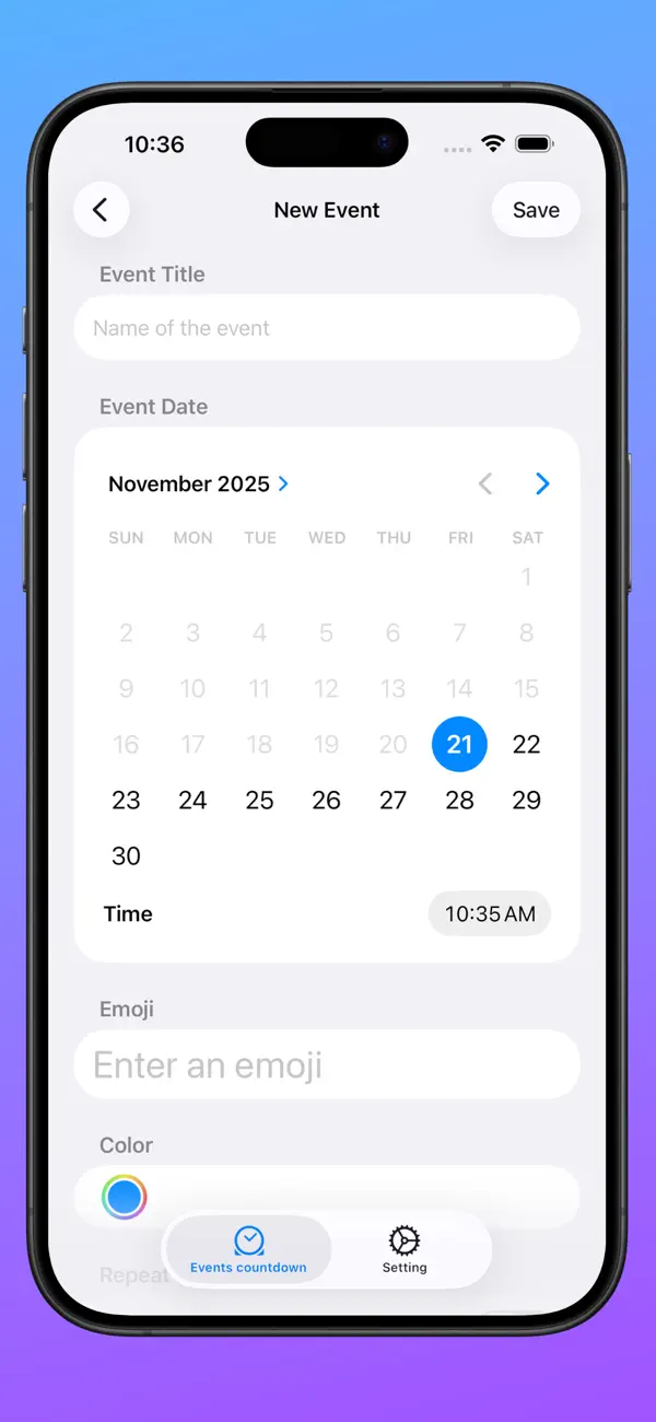 #4. TimeZero Countdown (iOS) Göre: Eyermin Colon Sanchez