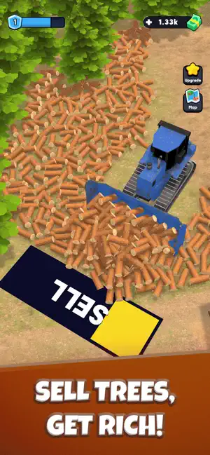 Idle Lumber Chopper Empire Inc screenshot 3